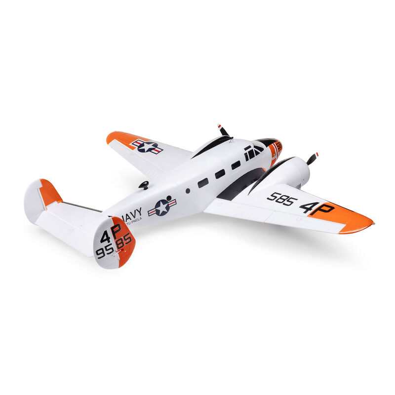 Eflite Beechcraft D18RC-45J 1.5m BNF Basic with AS3X+ and SAFE Select - 8