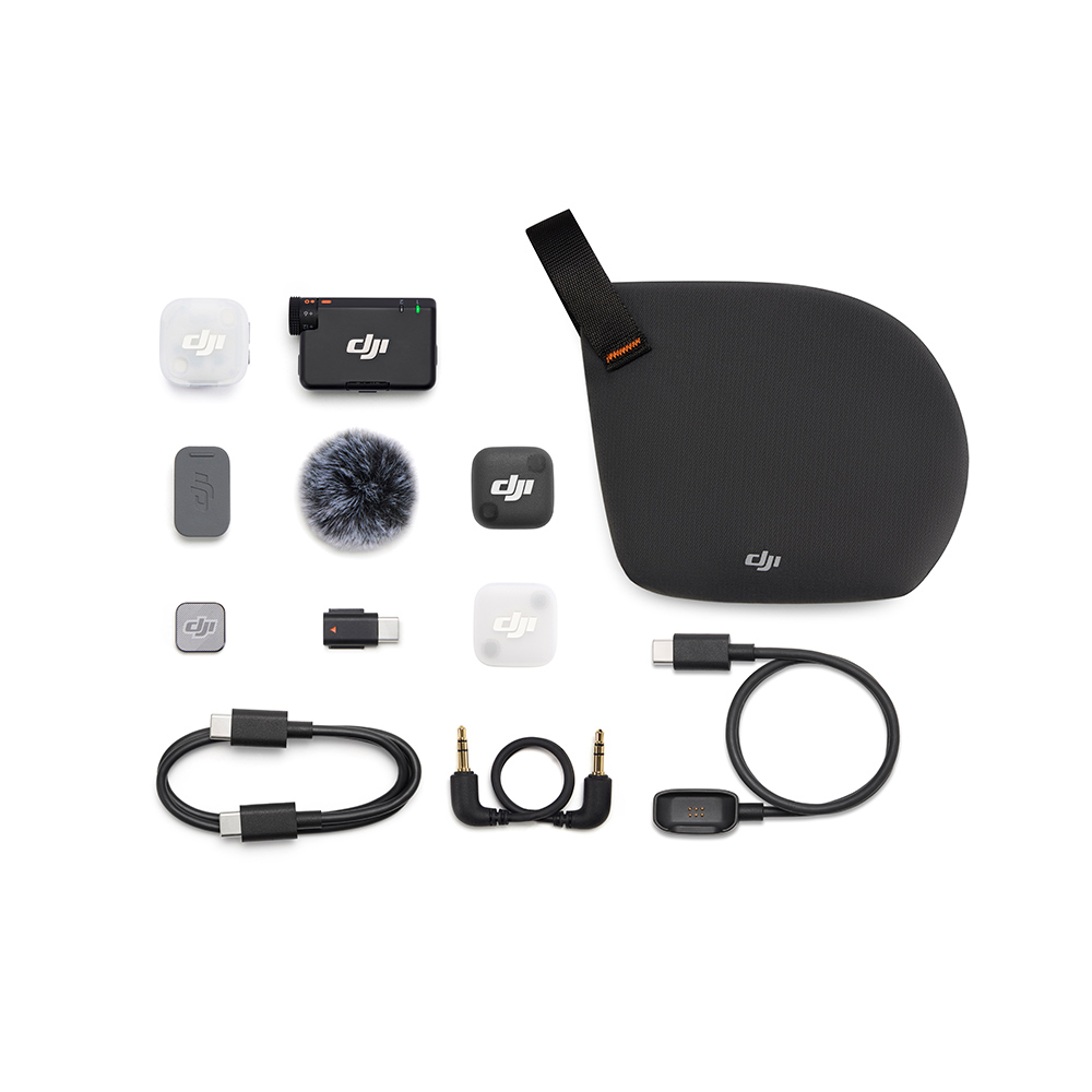 DJI Mic Mini 2 (1 TX + 1 RX), product image from Kiwiquads