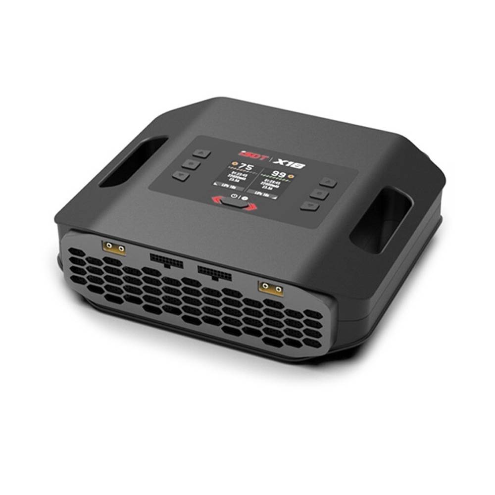 ISDT X16 2200W 16S Professional Dual Channel AC/DC Smart Charger, product image from Kiwiquads