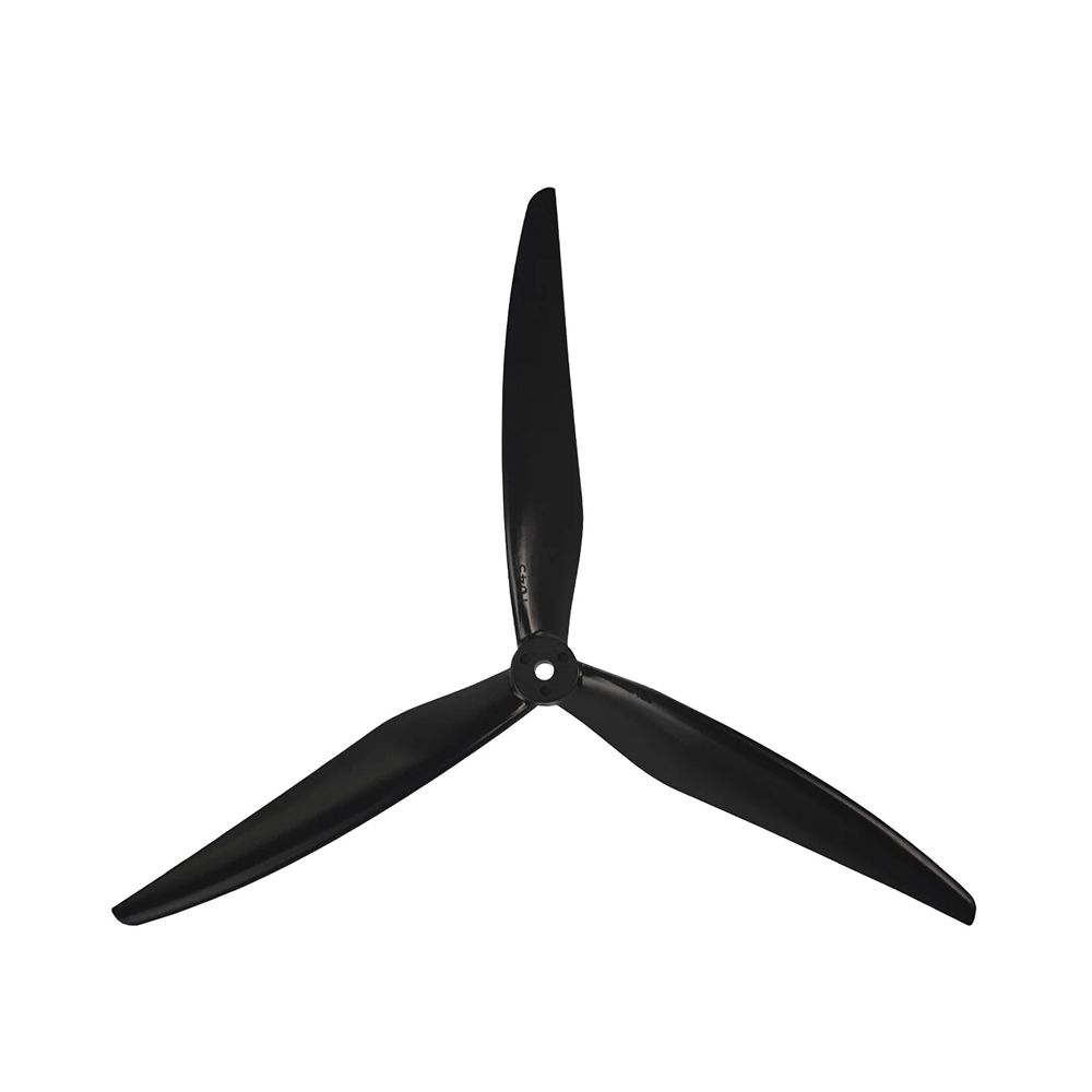 Gemfan 1045 Cinelifter Glass Fiber Nylon 3 Blade CW/CCW Pair – Black, product image from Kiwiquads