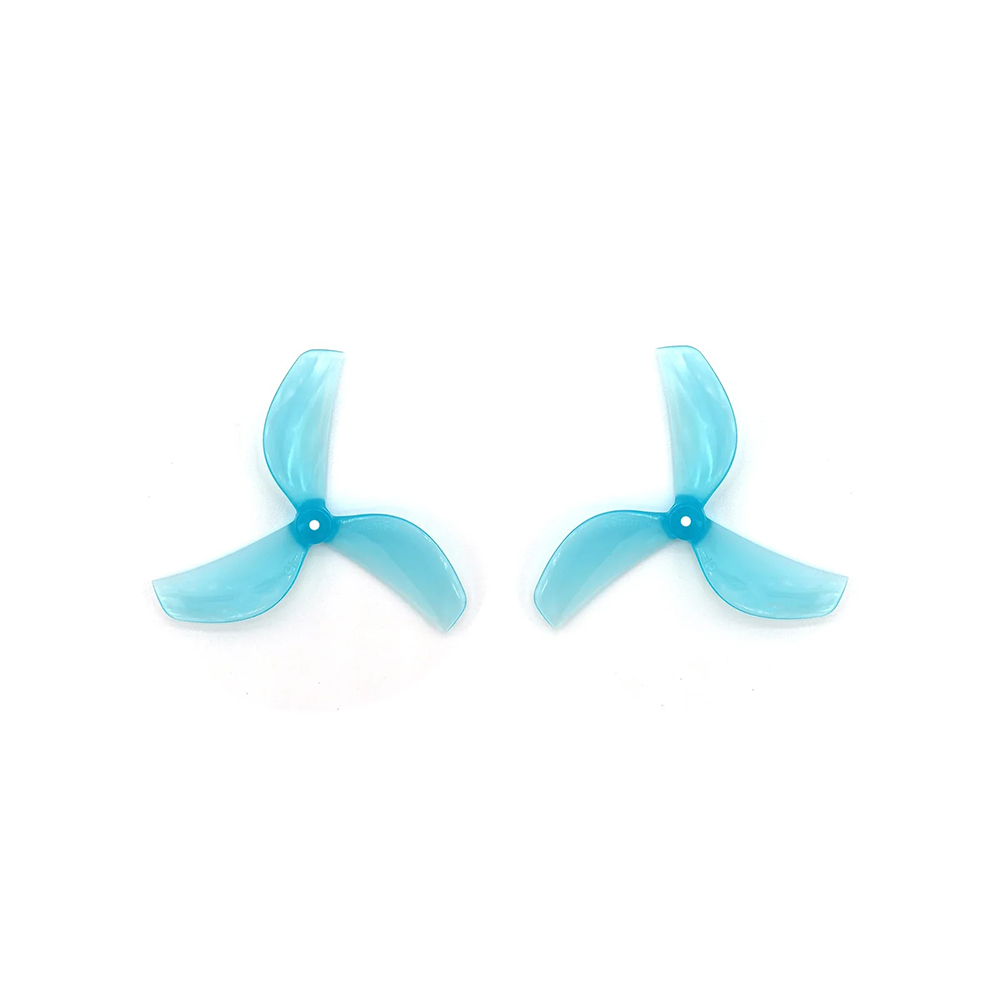 Gemfan 45mm PC 3 Blade 1.5mm - Clear Blue 2