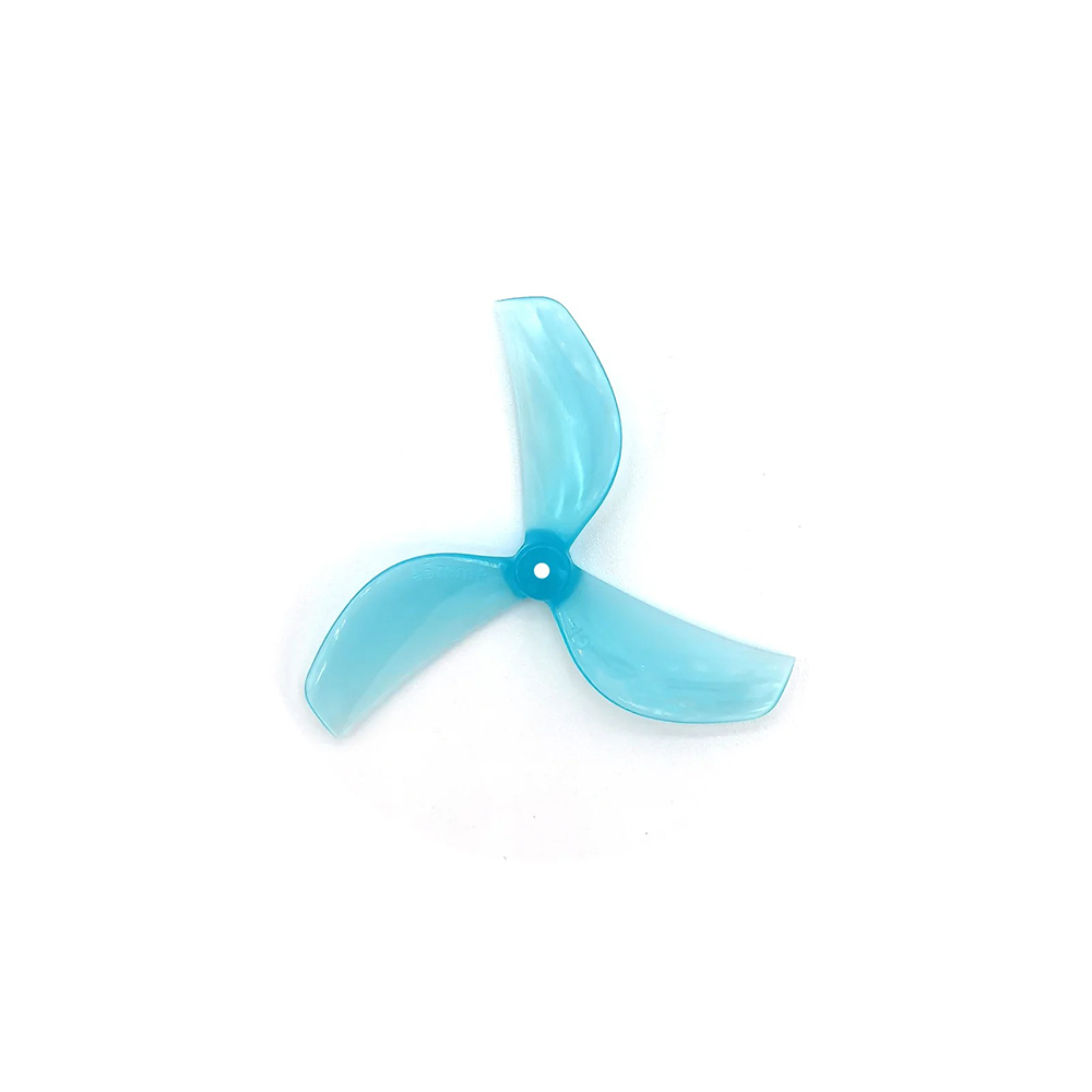 Gemfan 45mm PC 3 Blade 1.5mm - Clear Blue