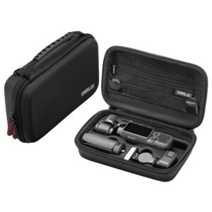 StartRC All-in-One Carrying Case for DJI Osmo Pocket 4 – PU Protective Bag with Shoulder Strap - 1