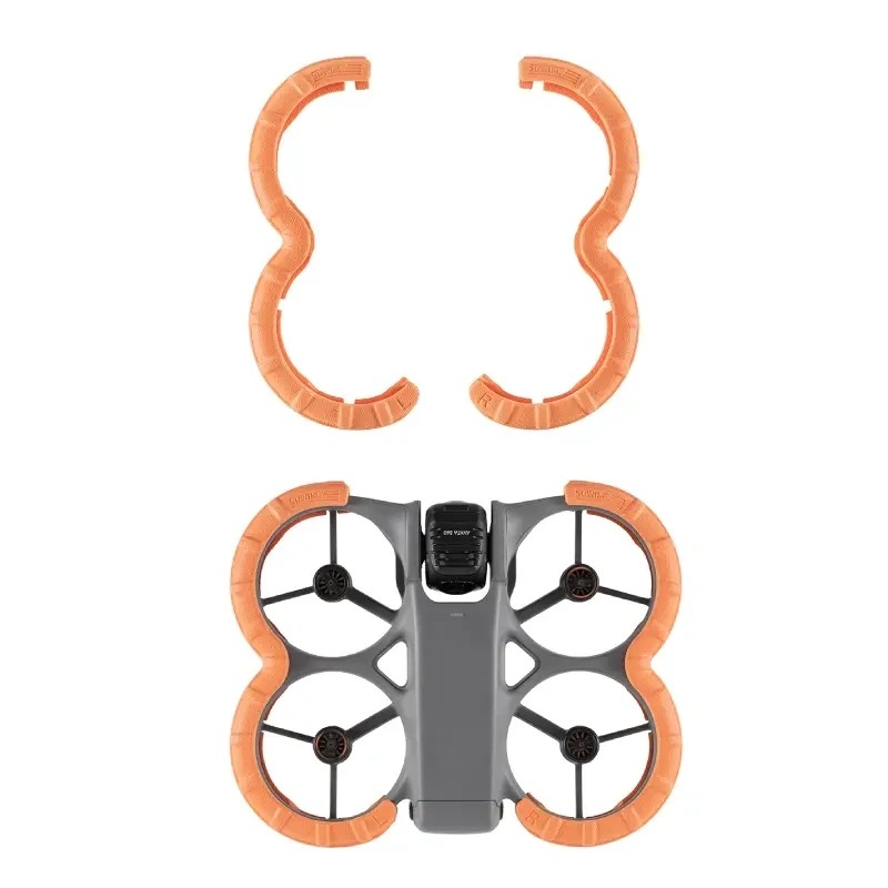 StartRC DJI Avata EVA Propeller Guard – Orange Crash Protection Ring, product image from Kiwiquads
