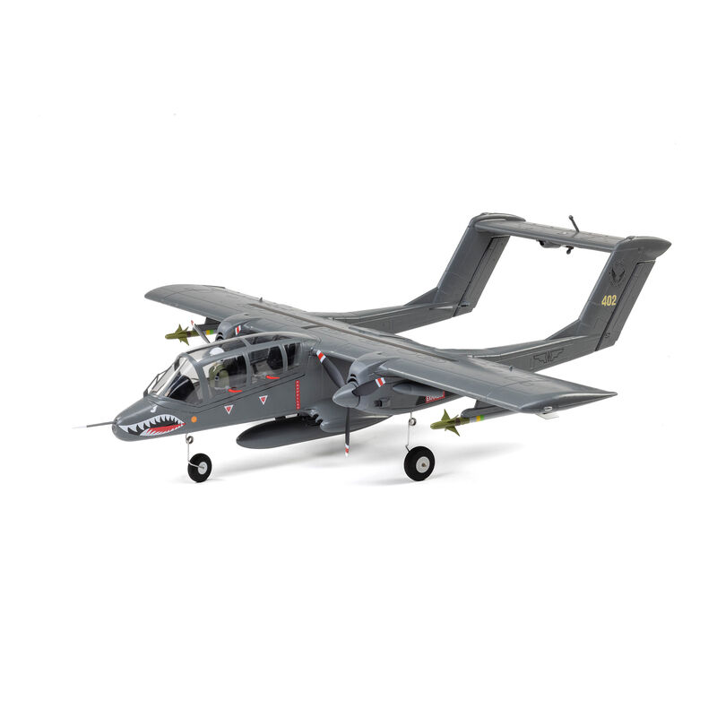 Eflite E-flite Micro OV-10 Bronco 645mm BNF Basic with AS3X and SAFE Select, product image from Kiwiquads