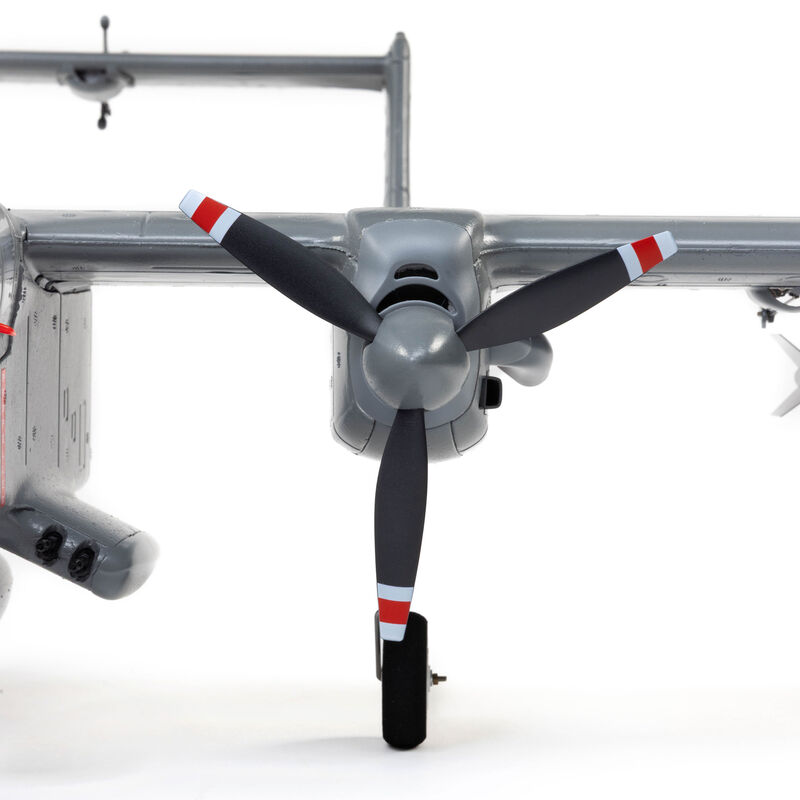 E-flite Micro OV-10 Bronco 645mm BNF Basic with AS3X and SAFE Select - 12