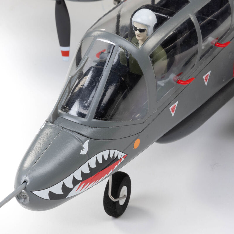 E-flite Micro OV-10 Bronco 645mm BNF Basic with AS3X and SAFE Select - 16