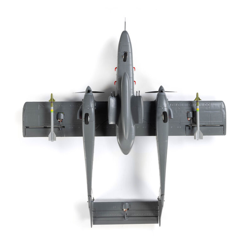 E-flite Micro OV-10 Bronco 645mm BNF Basic with AS3X and SAFE Select - 2