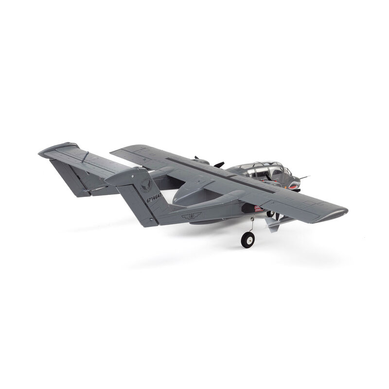 E-flite Micro OV-10 Bronco 645mm BNF Basic with AS3X and SAFE Select - 7