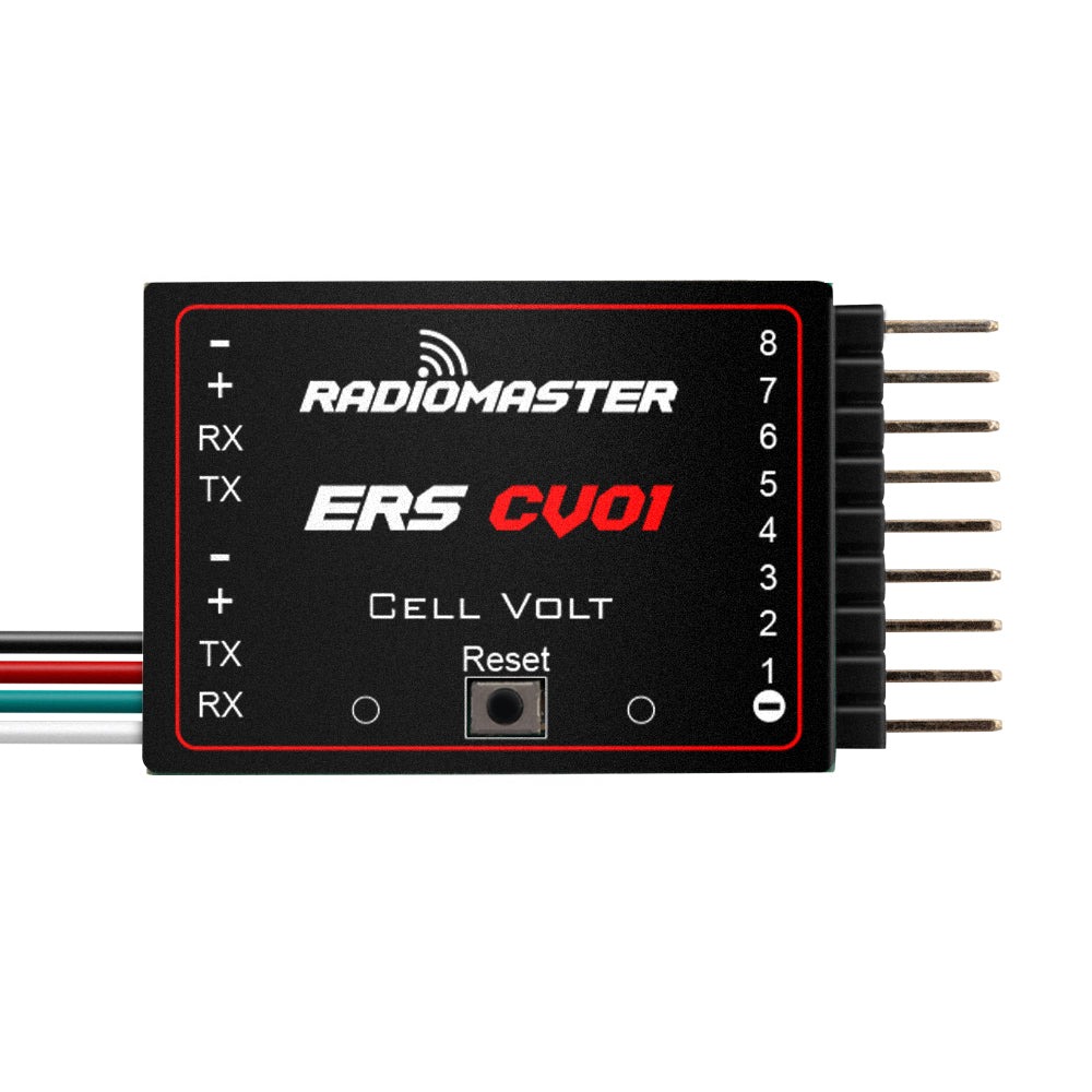 RadioMaster ERS-CV01 Precision Cell Voltage Sensor, product image from Kiwiquads
