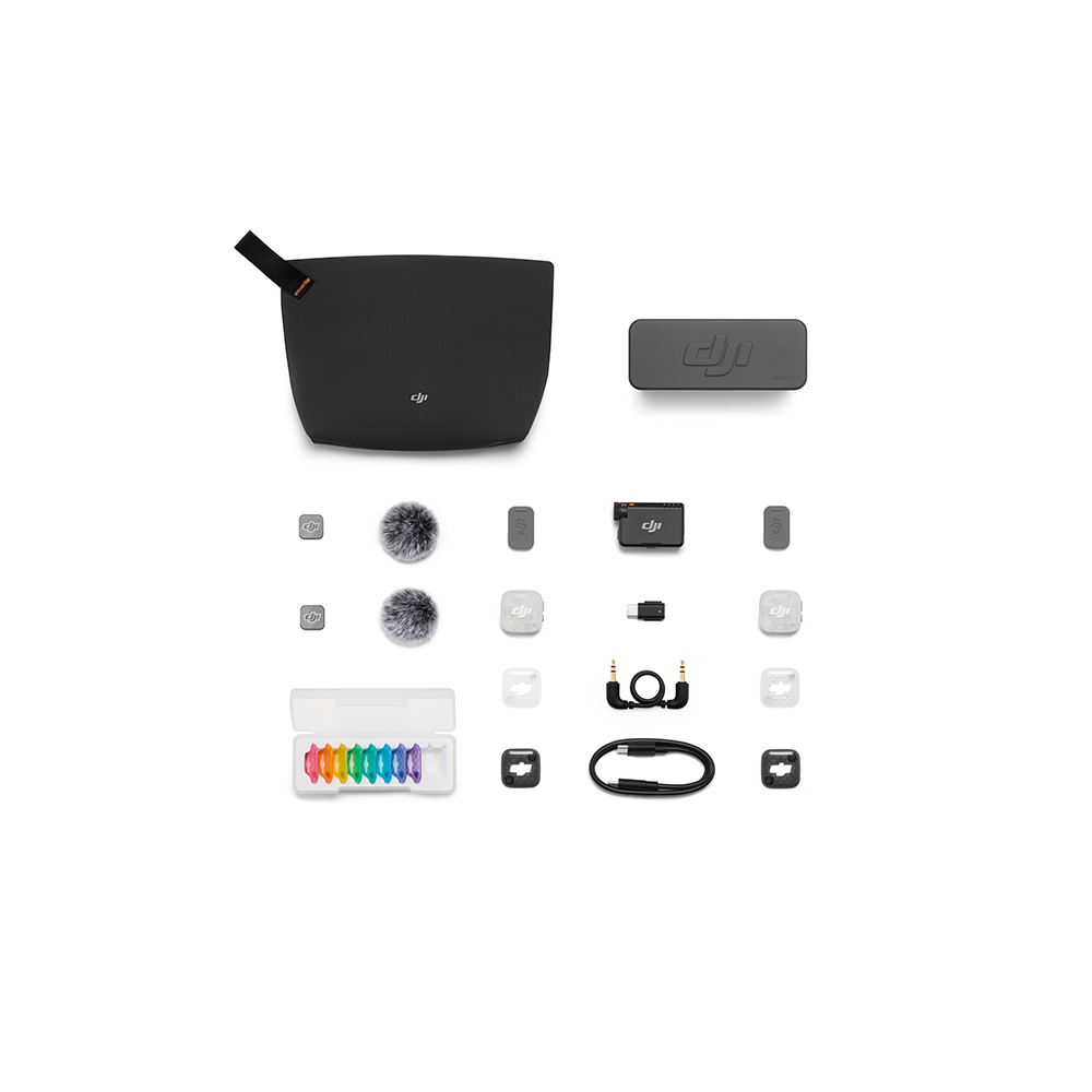 DJI Mic Mini 2S (2 TX + 1 RX + Charging Case) - 1