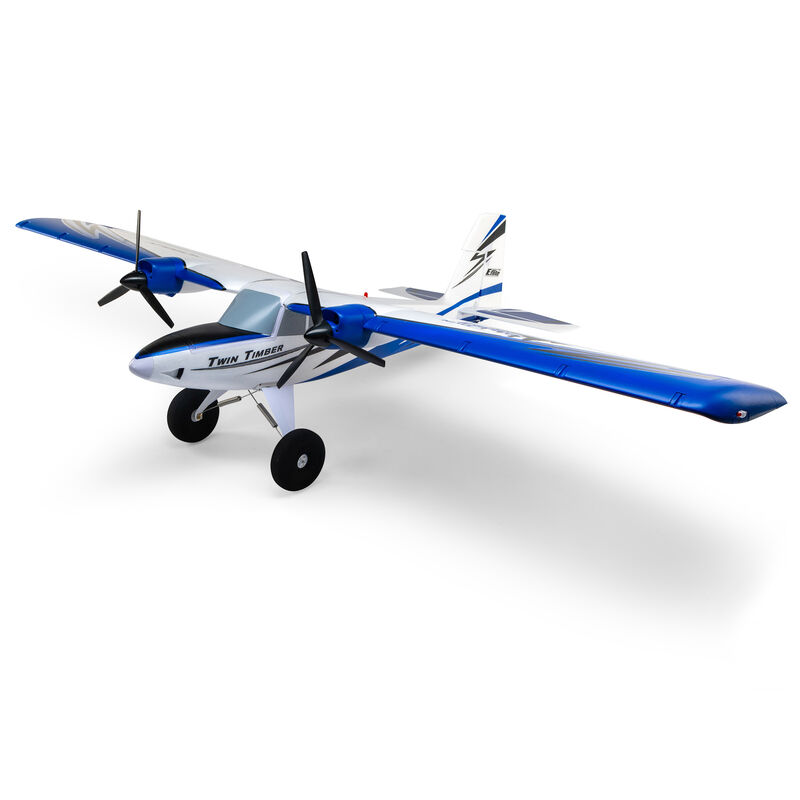 Eflite Twin Timber 1.6m BNF Basic with AS3X and SAFE Select, product image from Kiwiquads