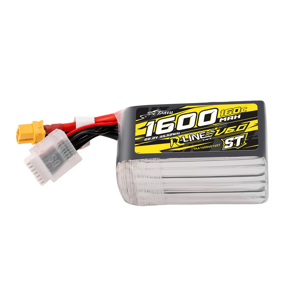 Tattu R-Line Version 6.0 22.2V 160C 1600mAh 6S Battery - 1