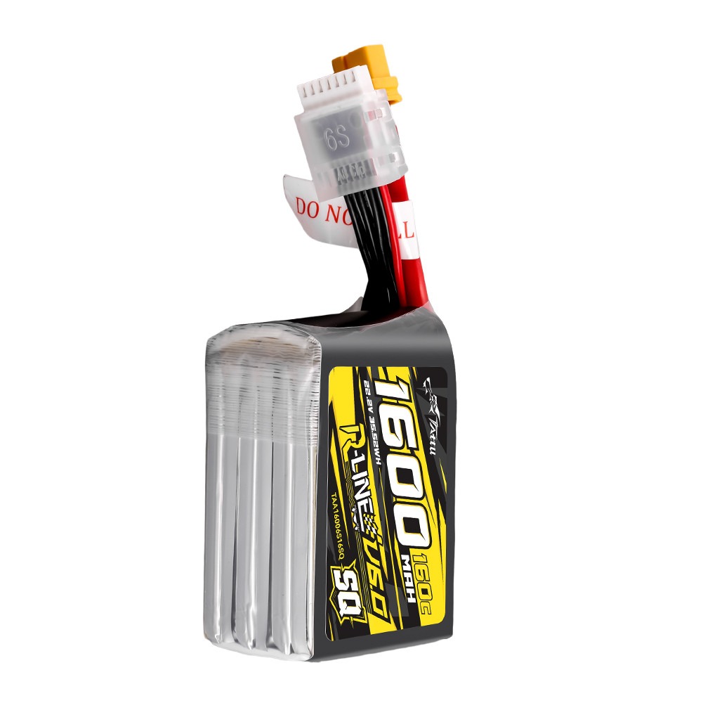 Tattu R-Line Version 6.0 22.2V 160C 1600mAh 6S Battery - 1