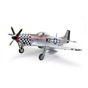 Eflite P-51D Mustang Big Beautiful Doll 1.5m BNF Basic with AS3X and SAFE Select - 1
