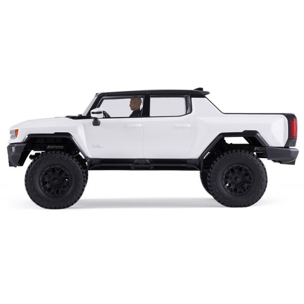 FMS 118 FCX18 Hummer EV Pickup Truck RTR (2 Colours) - white 4