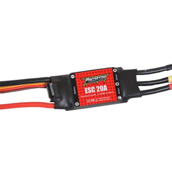 FMS 20A ESC with 200mm Input Cable XT60