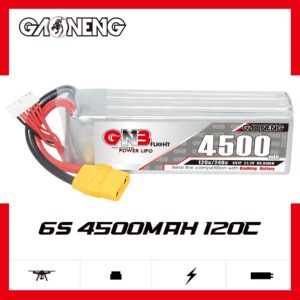 GNB Battery 22.2V 120C 4500mAh 6S XT90-1