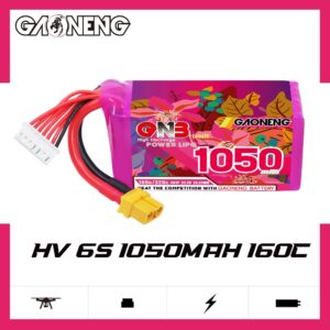 GNB Battery 22.2V 160C 1050mAh 6S - 1