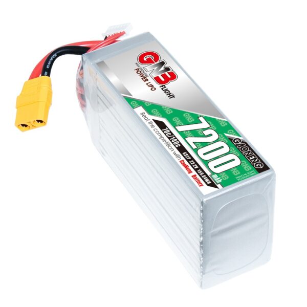 GNB Battery 22.2V 70C 7200mAh 6S HV