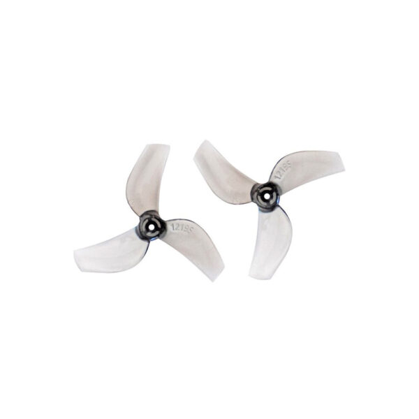 Gemfan 31mm 1219S PC 3-Blade 1mm Propellers (5 Colours) - clear grey