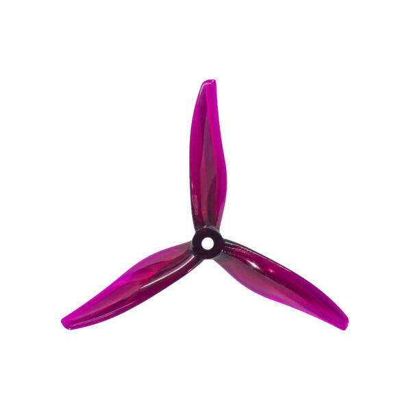 Gemfan 51377 Hurricane MAX PC 3-Blade Propellers (6 Colours) - magenta