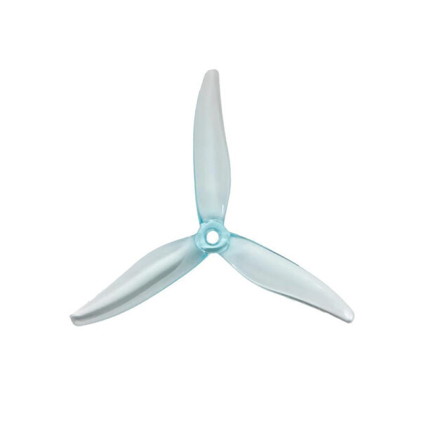 Gemfan Fury 5128 PC 3-Blade Propellers (5 Colours) - clear blue