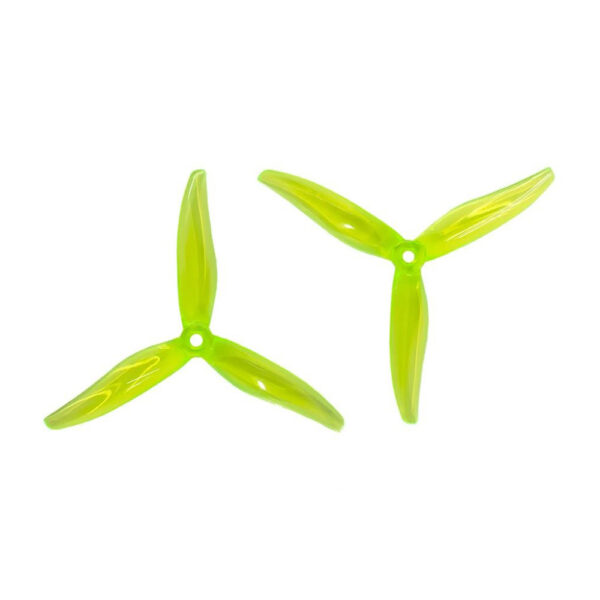 Gemfan Fury 5128 PC 3-Blade Propellers (5 Colours) - radioactive green 2