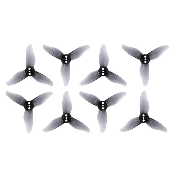 Gemfan Hurricane 2023S 3-Blade Propeller 1.5mm (2 Colours) - Grey2