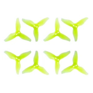 Gemfan Hurricane 2023S 3-Blade Propeller 1.5mm - Yellow