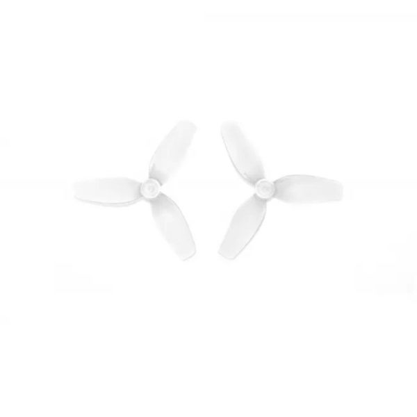 HQProp 31mm Ultralight Whoop Prop 1.2x0.9x3 PC - 1mm Shaft (4 Colours) - Clear