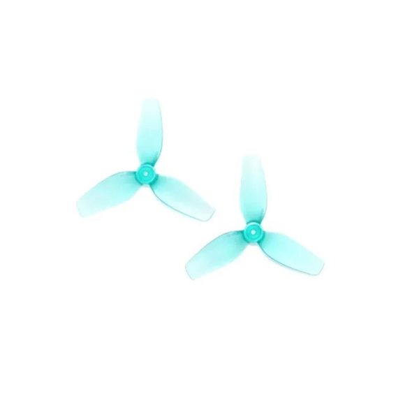 HQProp 31mm Ultralight Whoop Prop 1.2x0.9x3 PC - 1mm Shaft (4 Colours) - Teal