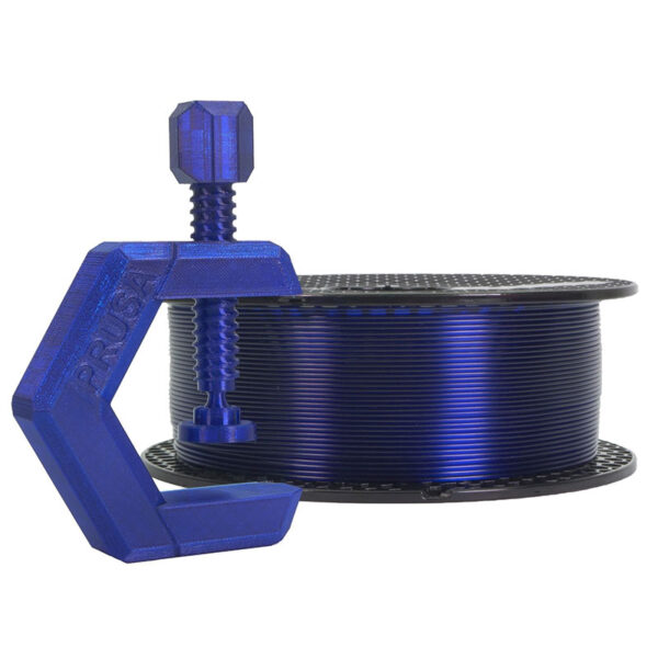 Prusament PETG Filament 1kg - Transparent Ultramarine Blue