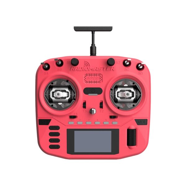 RadioMaster Boxer CRUSH Radio with AG01 Gimbals (7 Colours) - cherry red