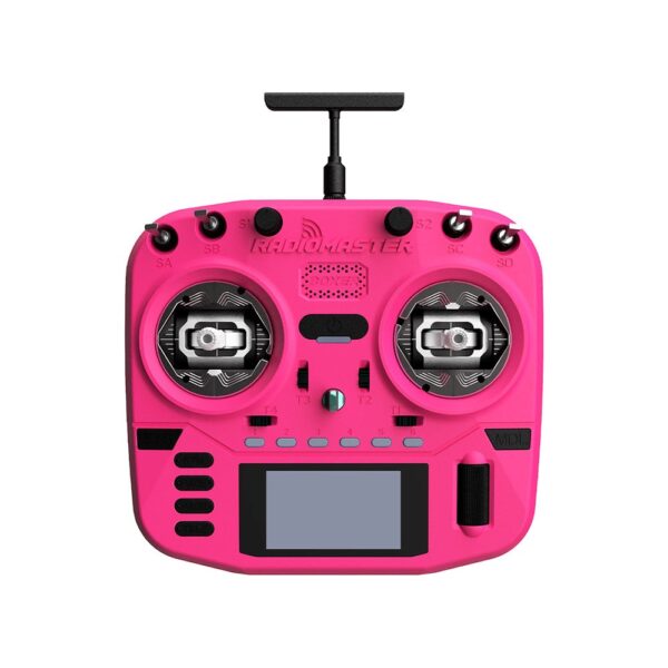 RadioMaster Boxer CRUSH Radio with AG01 Gimbals (7 Colours) - hot pink