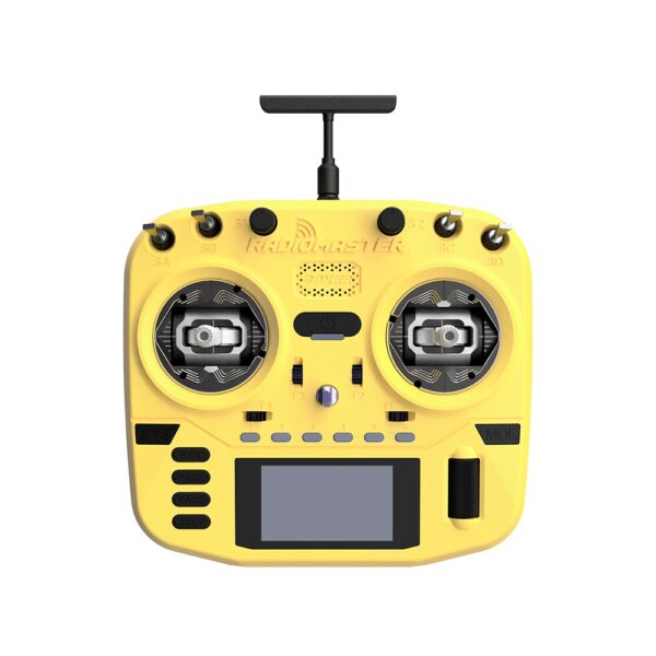 RadioMaster Boxer CRUSH Radio with AG01 Gimbals (7 Colours) - lemon twist yellow