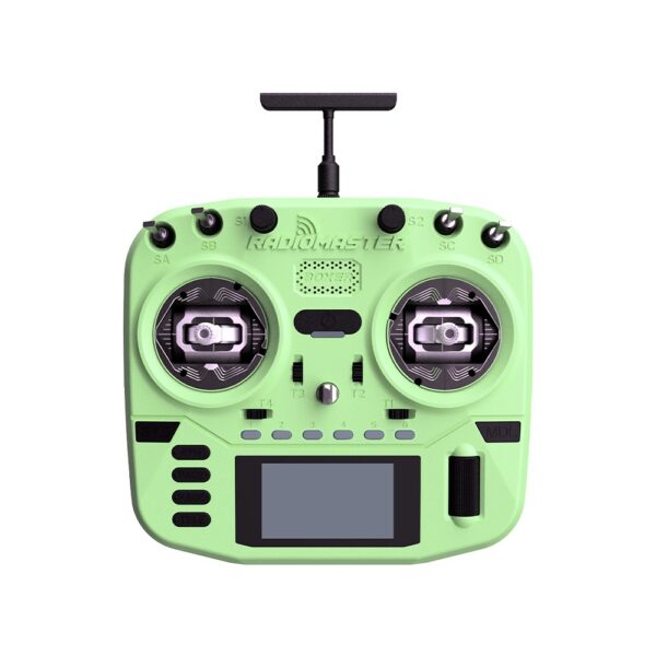 RadioMaster Boxer CRUSH Radio with AG01 Gimbals (7 Colours) - mint mist green