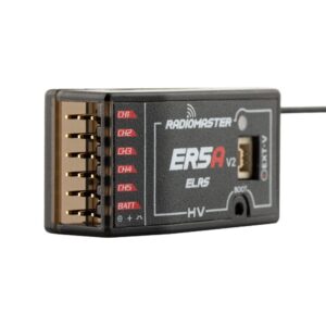 RadioMaster ER5A V2 2.4GHz 5Ch ELRS PWM Receiver - 3