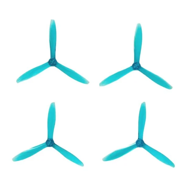 T-Motor T4944 3-Blade Propeller (Set of 4) - 1.5mm Shaft - blue