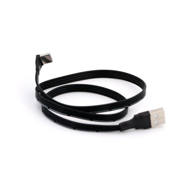 TBS Low-Profile 90d USB A to USB C Cable (50cm) - 1