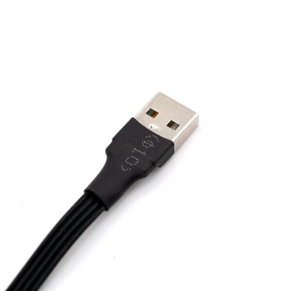 TBS Low-Profile 90d USB A to USB C Cable (50cm) - 3