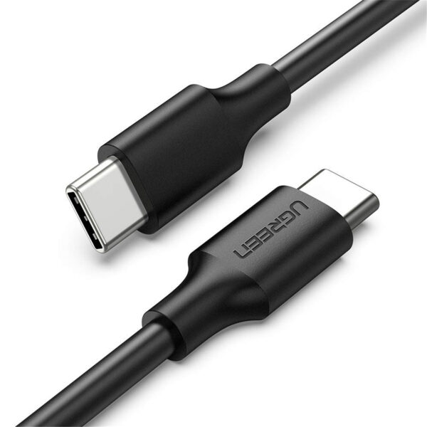 UGREEN USB-C 2.0 Male To USB-C 2.0 Male 3A Data Cable - Black 1m