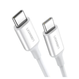 UGREEN USB-C 2.0 Male To USB-C 2.0 Male 3A Data Cable - White 2m